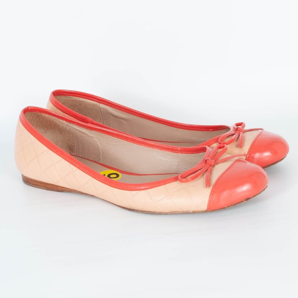 Jack Rogers Quilted‎ Ballet Flats Womens Size 9M